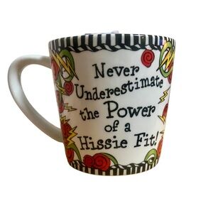Hissy Fit Humor Coffee Mug NWOT